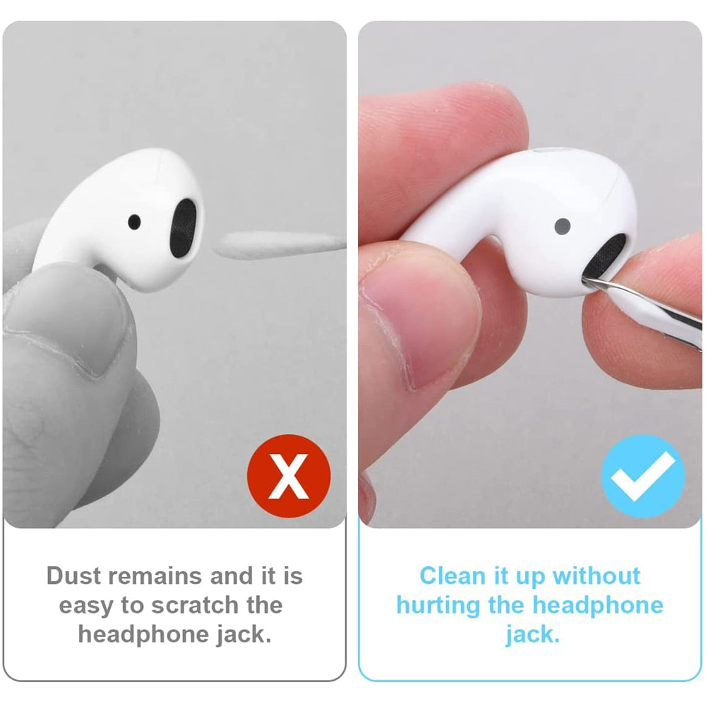 Herramienta de limpieza de auriculares Bluetooth