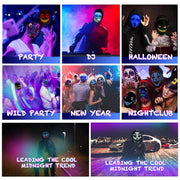 Led Shining Mask with Bluetooth Programmable - Lazylifeshop
