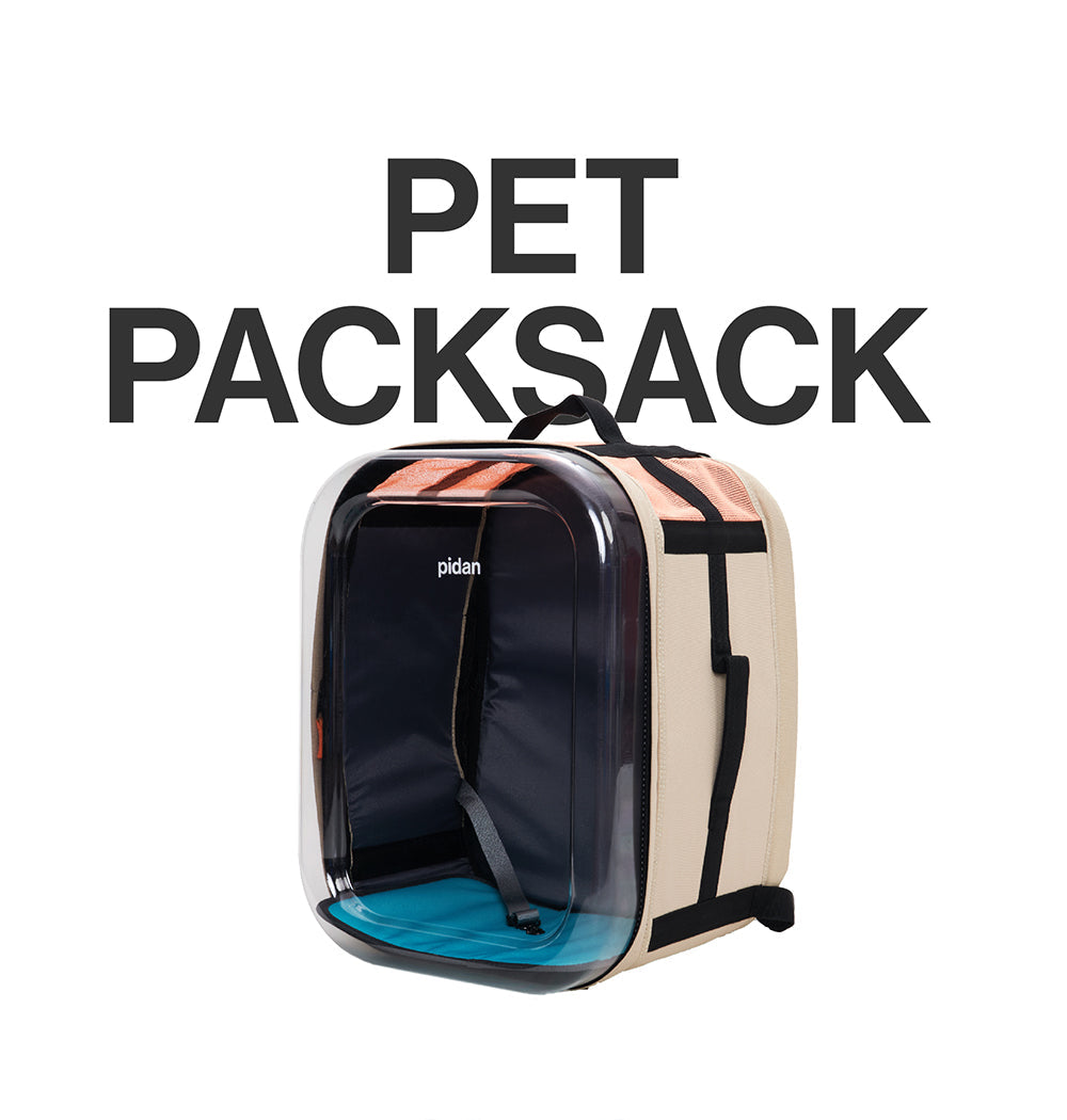Bolsa de transporte para mascotas para gatos tipo mochila