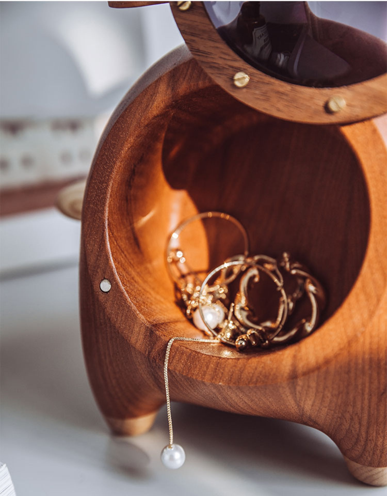 Jewelry Boxes Wooden Handmade Airplane