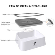 Splash Proof Pet Water Bowl - Lazylifeshop