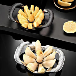 Zinc Alloy Apple Slicer Corer, 8/12-Slice Premium Apple Slicer Corer, Cutter, Divider, Wedger