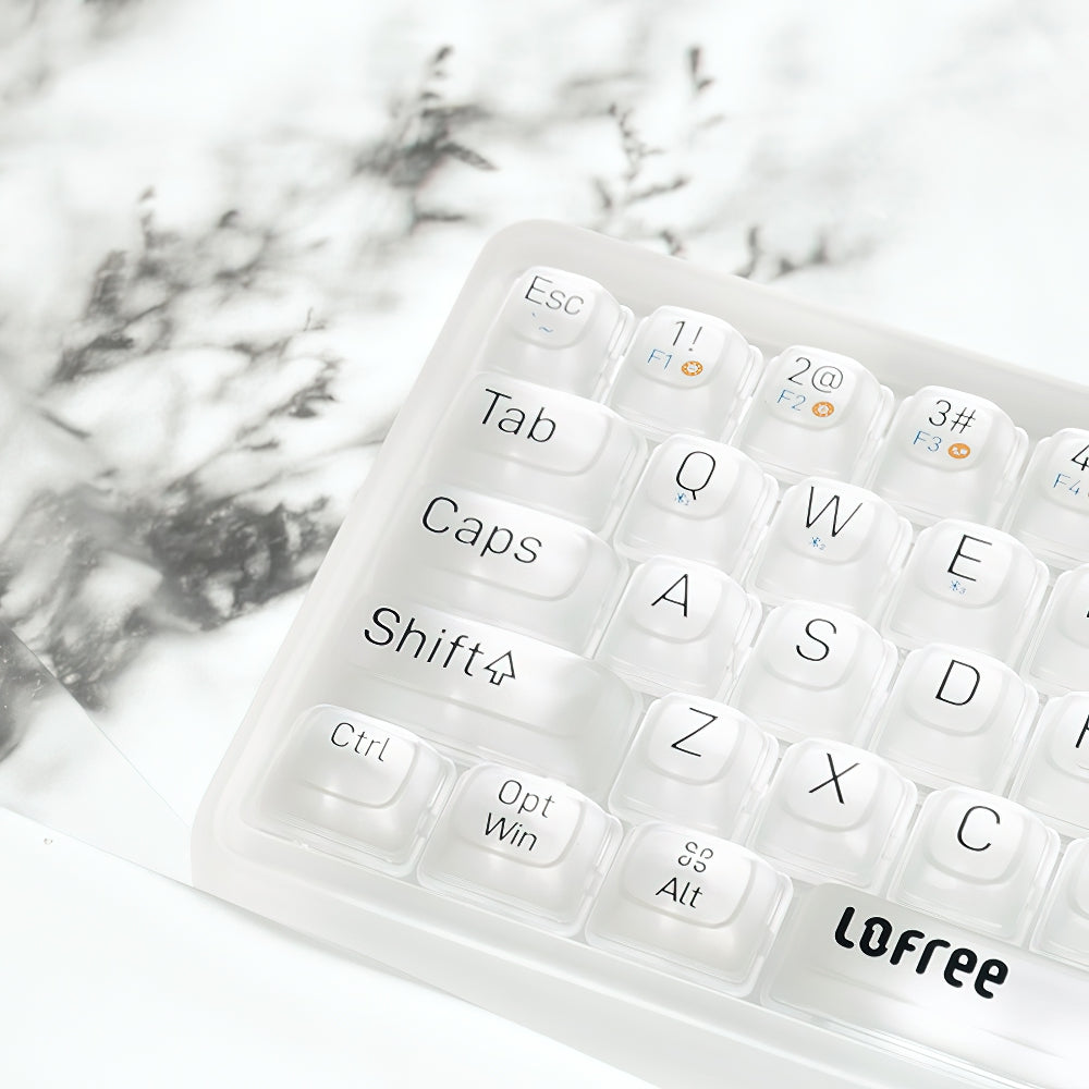 Lofree 1% 雙模迷霧磨砂質感機械鍵盤