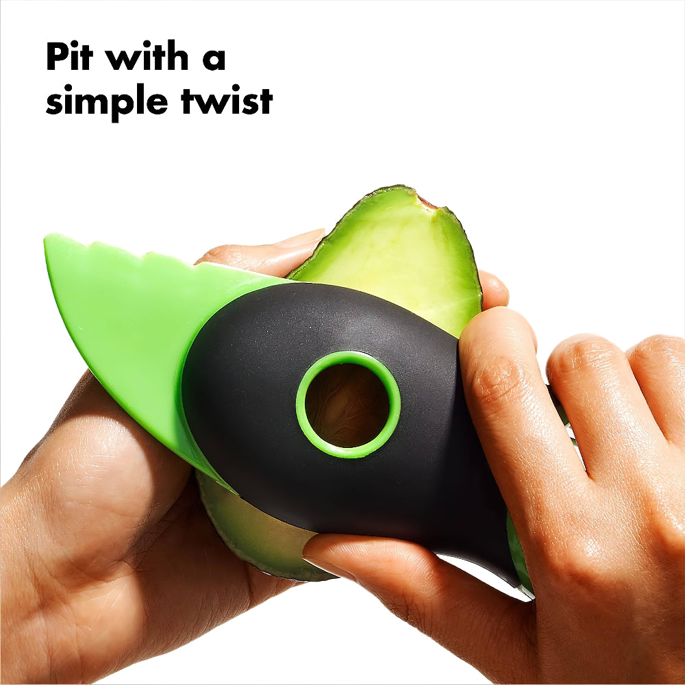 OXO Good Grip 3-In-1 Avocado Slicer, Green