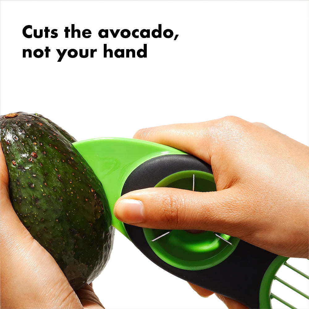 3-in-1 Avocado Slicer Green - Best Avocado Slicer